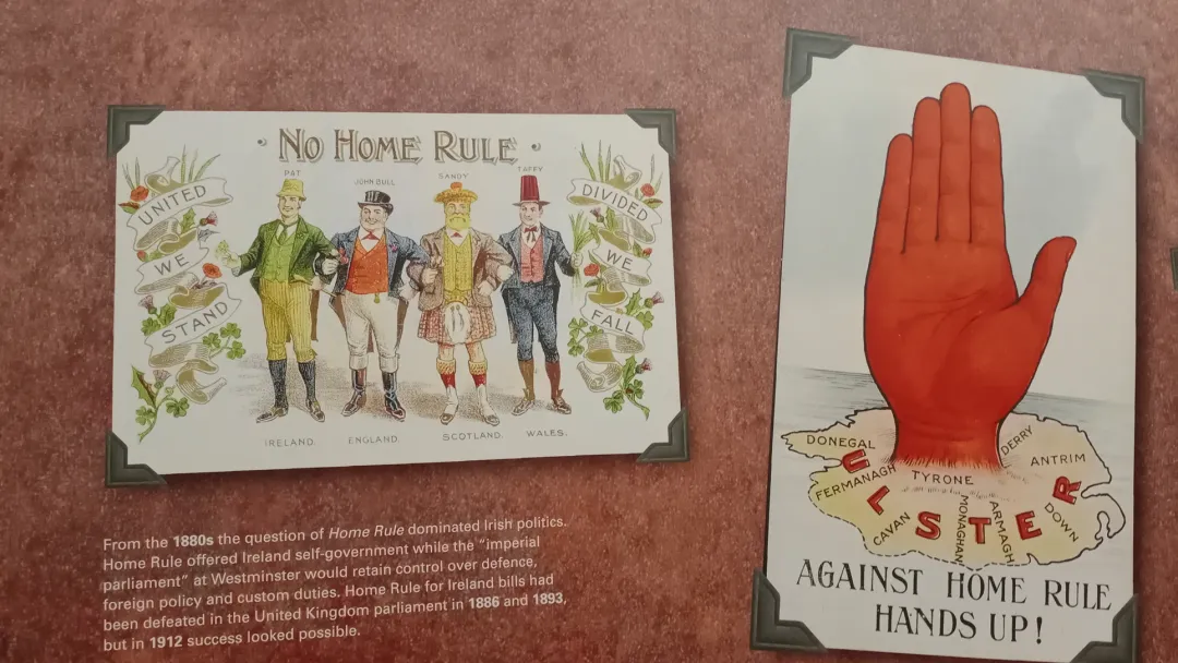 图5：反映联合派主张的漫画