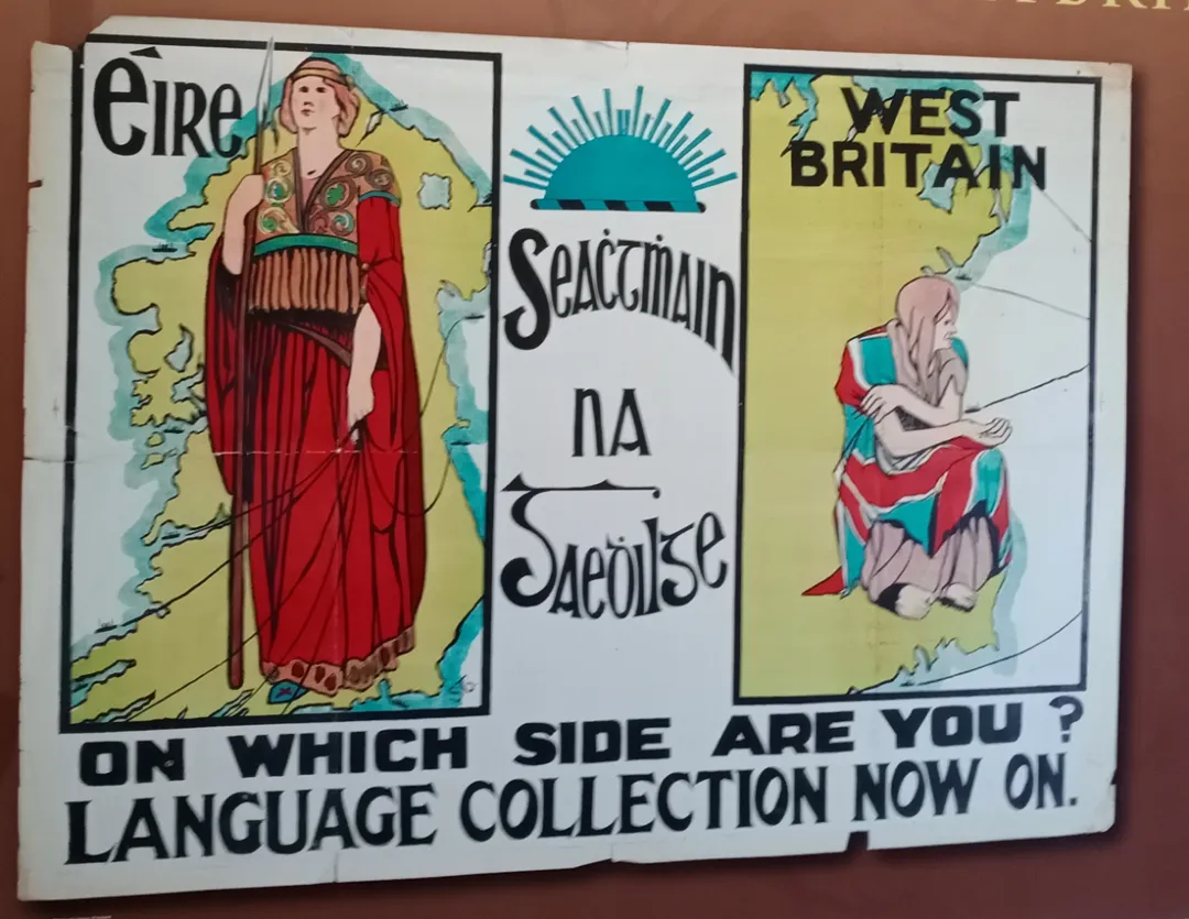 图6：反映分离派主张的漫画